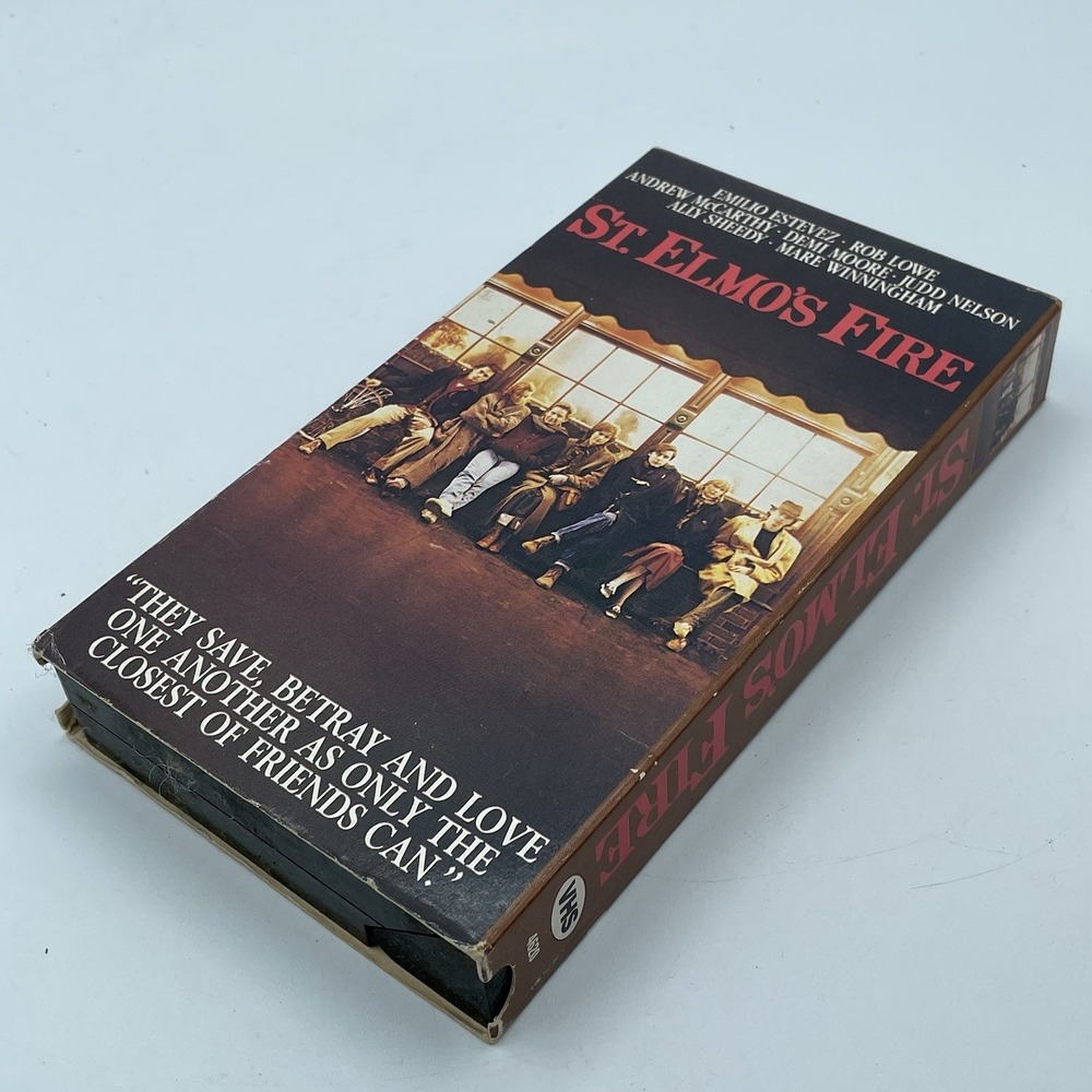 St. Elmo's Fire (VHS, 1989) Demi Moore, Rob Lowe, Andrew McCarthy, Ally Sheedy
